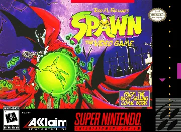 Todd McFarlane's Spawn - The Video Game (USA) box cover front
